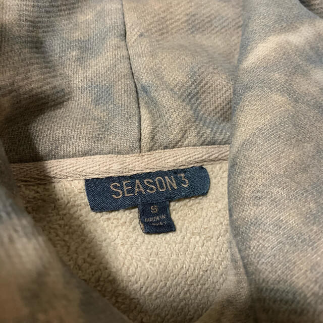 yeezy season3 hoodie パーカー サンドカラー Sサイズ
