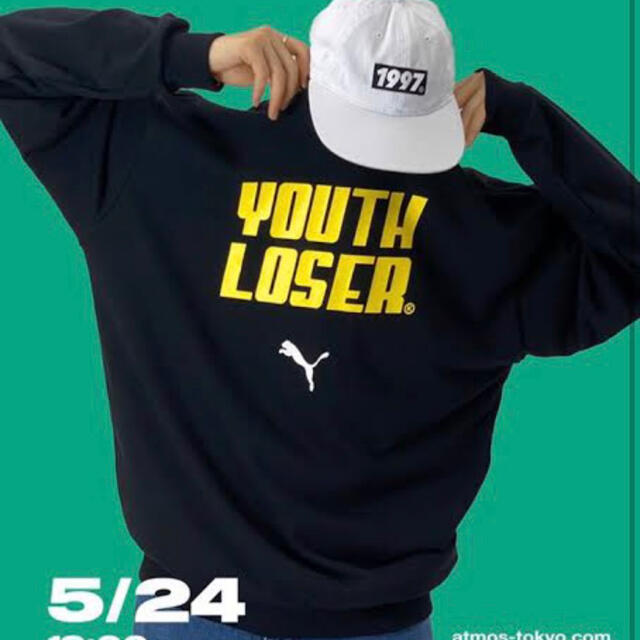 youth loser×PUMA コラボクルーネック | フリマアプリ ラクマ