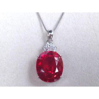 ルビー　７ct ネックレス(ネックレス)