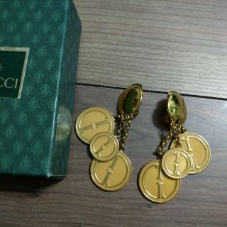 グッチ(Gucci)の美品　オールドグッチ　イヤリング(イヤリング)