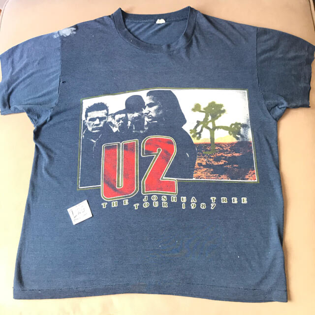 ヴィンテージ 1987年 U2 ツアー 両面プリント　Tシャツ