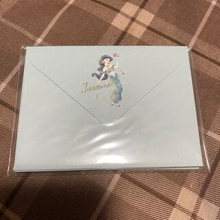 ディズニー(Disney)の【新品・未使用】ジャスミン　ミニ封筒(キャラクターグッズ)