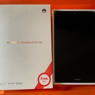 ファーウェイ(HUAWEI)のHUAWEI Mediapad M5 Lite8 LTE 64G[未使用に近い](タブレット)