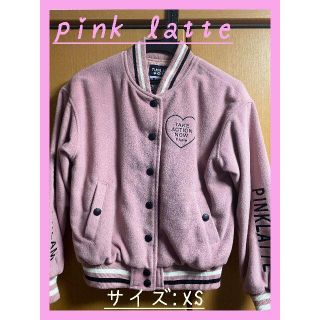 ピンクラテ(PINK-latte)のピンクラテ（pink latte）ジャンパー ピンク XS(ジャケット/上着)