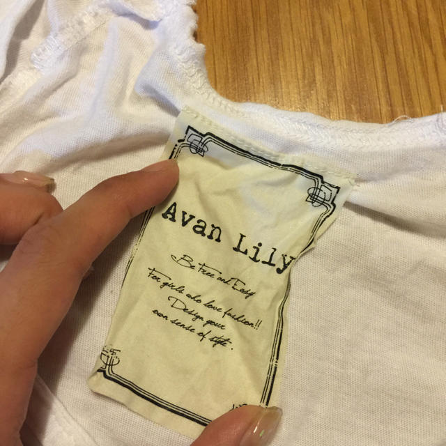 Avan Lily(アバンリリー)のavanlilyTシャツ レディースのトップス(Tシャツ(半袖/袖なし))の商品写真