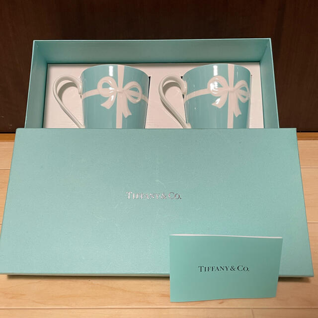 Tiffany ブルーボックスペアマグカップ