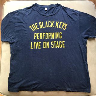 ヴィンテージ THE BLACK KEYS ブラックキーズ　Tシャツ　XL(Tシャツ/カットソー(半袖/袖なし))