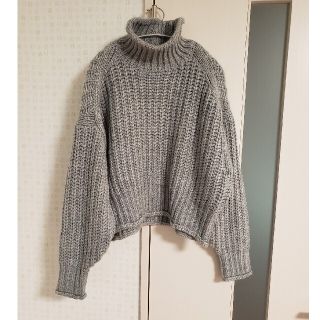 エイチアンドエム(H&M)のH&M チャンキーニット グレー S 2回着用(ニット/セーター)