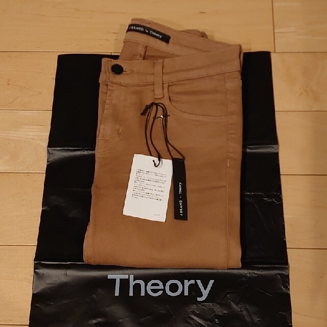 theory(セオリー)のTheoryセオリーストレッチスキニーパンツ24ベージュチノ レディースのパンツ(スキニーパンツ)の商品写真