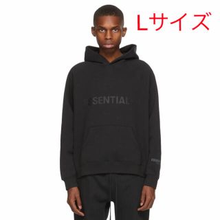 フィアオブゴッド(FEAR OF GOD)のFOG Essentials ブラック ロゴ パーカー フーディー(パーカー)