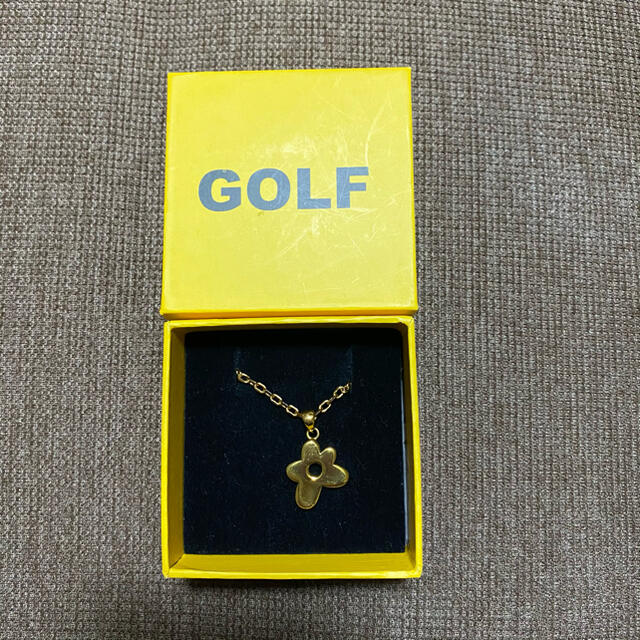 golf wang フラワー　ネックレス　18k コーティング