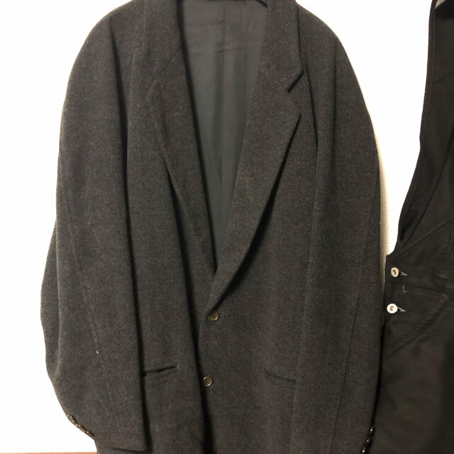 ジャケット型コート　古着 メンズのジャケット/アウター(チェスターコート)の商品写真