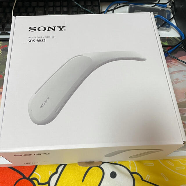 早い者勝ち】SONY ウェアラブルネックスピーカー SRS-WS1