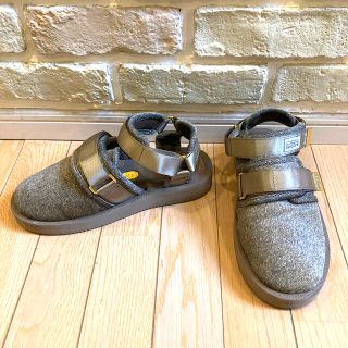 スイコック(suicoke)のSUICOKE スイコック ハラコ スリッポン サンダル US7(スリッポン/モカシン)