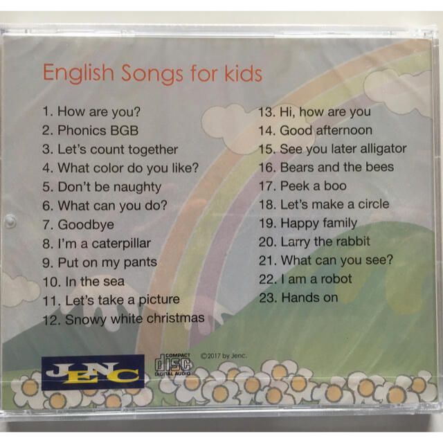 [未開封] 英語CD “English Songs for kids” エンタメ/ホビーのCD(キッズ/ファミリー)の商品写真