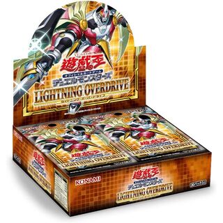 コナミ(KONAMI)の遊戯王LIGHTNING OVERDRIVE 初回版 24BOX 1カートン (Box/デッキ/パック)
