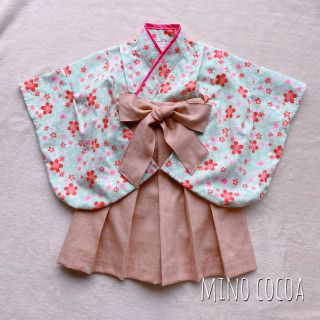 handmade baby HAKAMA 80-90cm(和服/着物)