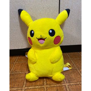 ポケモン(ポケモン)のピカチュウぬいぐるみリュック(リュックサック)