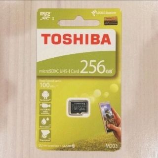 トウシバ(東芝)のマイクロSDカード 256GB 東芝(その他)