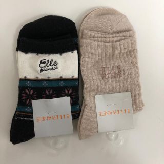 エル(ELLE)のELLE 靴下×2❣️(ソックス)