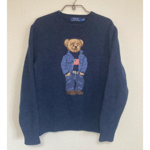 POLO RALPH LAUREN(ポロラルフローレン)のポロベア　星条旗ベア　ニット　 メンズのトップス(ニット/セーター)の商品写真