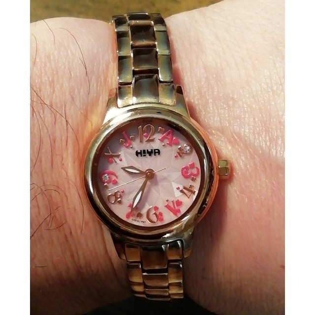 ラ243.　超美品　ソーラー時計　　　クロックハウス・ハイヤレディ レディースのファッション小物(腕時計)の商品写真