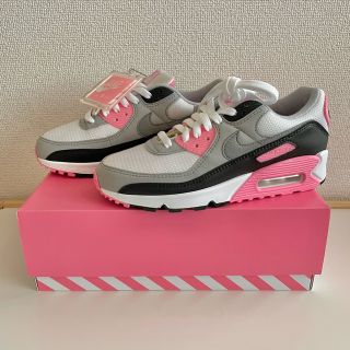 ナイキ(NIKE)のNIKE AIRMAX 90 ナイキ エアマックス 90 ピンク 24.5cm(スニーカー)