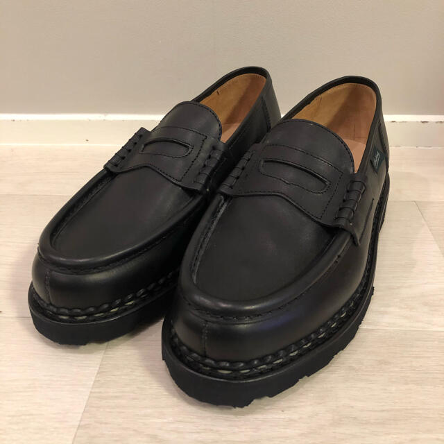 新品未使用 paraboot reims パラブーツ ランス 6 ブラック