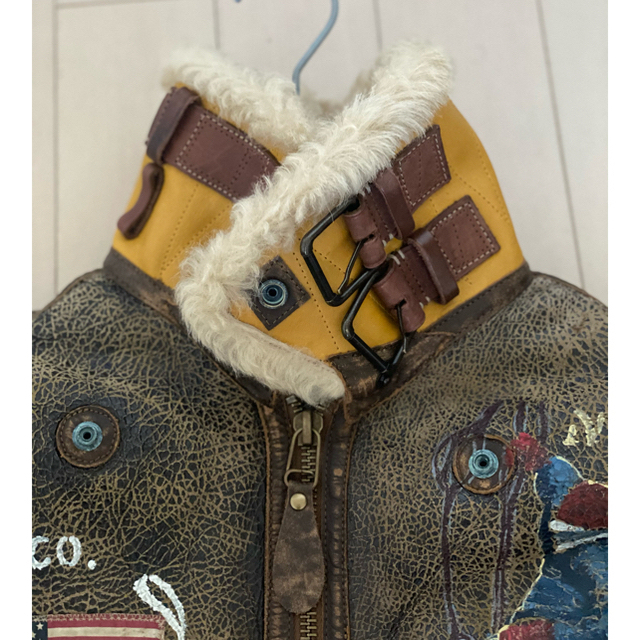 Ralph Lauren(ラルフローレン)のSALEラルフローレンハイブリッドボンバージャケットSサイズ メンズのジャケット/アウター(レザージャケット)の商品写真