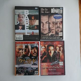 ディパーテッド 他DVD４巻セット(外国映画)