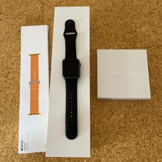 アップルウォッチ(Apple Watch)の【期間限定送料込】Apple Watch 美品　38mm おまけ付き(腕時計(デジタル))
