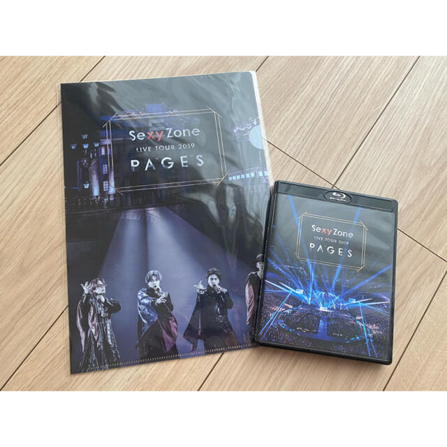 Sexy Zone(セクシー ゾーン)のSexy　Zone　LIVE　TOUR　2019　PAGES（Blu-ray）  エンタメ/ホビーのDVD/ブルーレイ(ミュージック)の商品写真