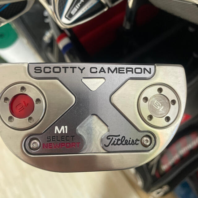 Scotty Cameron(スコッティキャメロン)のスコッティ・キャメロン セレクト ニューポート M1マレット  スポーツ/アウトドアのゴルフ(クラブ)の商品写真