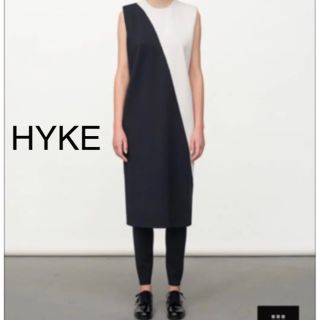 ハイク(HYKE)の☆最終値下げ☆ HYKE バイカラーワンピース(ひざ丈ワンピース)