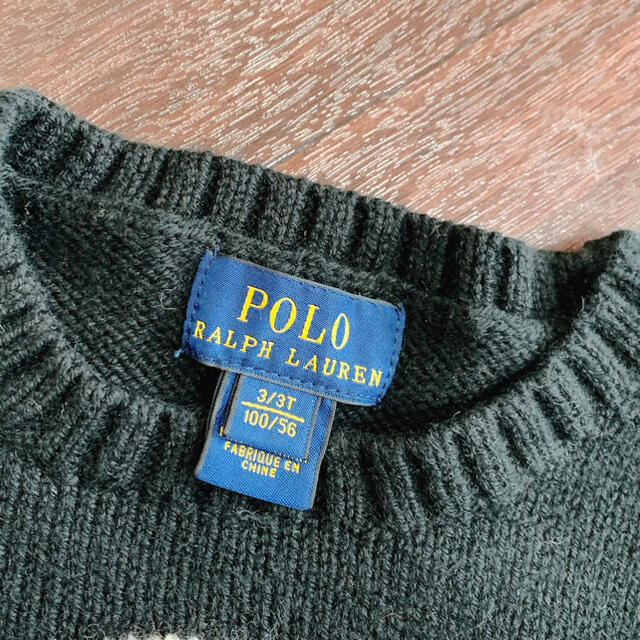 POLO RALPH LAUREN(ポロラルフローレン)のポロ ラルフローレン  セーター キッズ/ベビー/マタニティのキッズ服男の子用(90cm~)(ニット)の商品写真