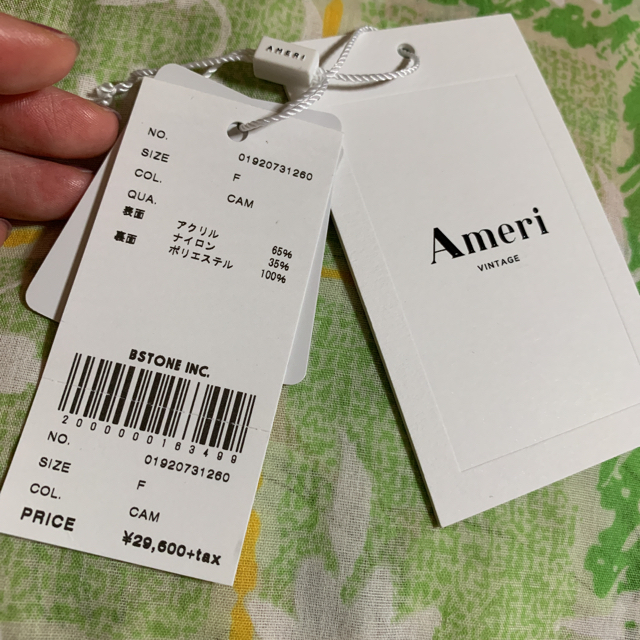 Ameri VINTAGE(アメリヴィンテージ)のAmeri♡BLANKET LIKE FAKE MOUTON COAT レディースのジャケット/アウター(ムートンコート)の商品写真