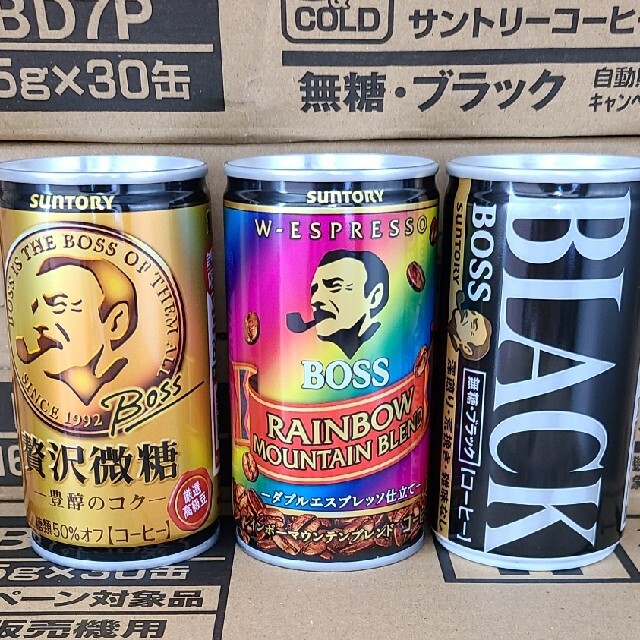 BOSS BOSS コーヒー 組み合わせ自由 3ケース 90本の通販 by よう's shop｜ボスならラクマ