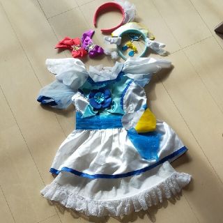 バンダイ(BANDAI)のプリキュア変身コスチューム、アクセサリーセット(ワンピース)