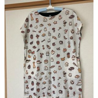 グラニフ(Design Tshirts Store graniph)のグラニフ☆からすのパンやさん☆チュニック(ひざ丈ワンピース)