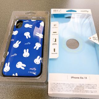 ミッフィー　イーフィット　iPhoneX.Xsケース(iPhoneケース)