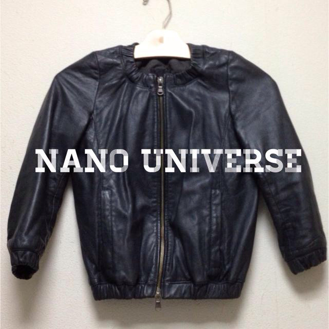 nano・universe(ナノユニバース)のnano universe レディースのジャケット/アウター(ノーカラージャケット)の商品写真