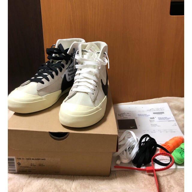 OFF-WHITE(オフホワイト)のoff-white blazer 初期 The ten 美中古　us9 27cm メンズの靴/シューズ(スニーカー)の商品写真