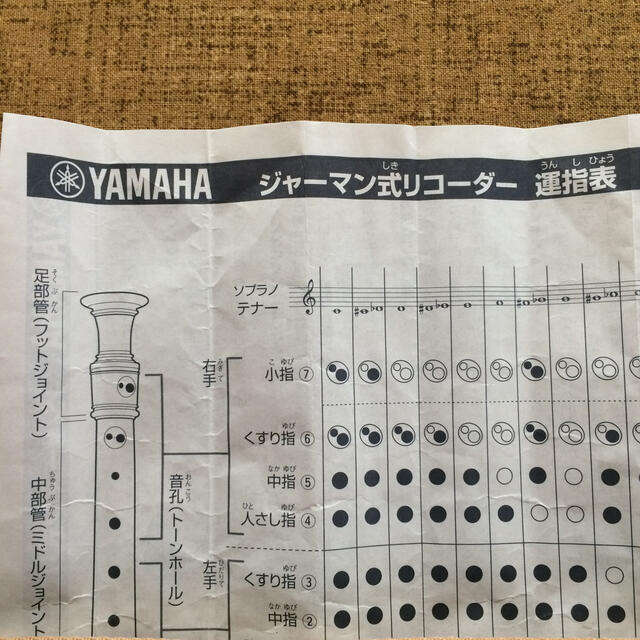 ヤマハ(ヤマハ)のYAMAHA リコーダー YRS-301 楽器の管楽器(リコーダー)の商品写真