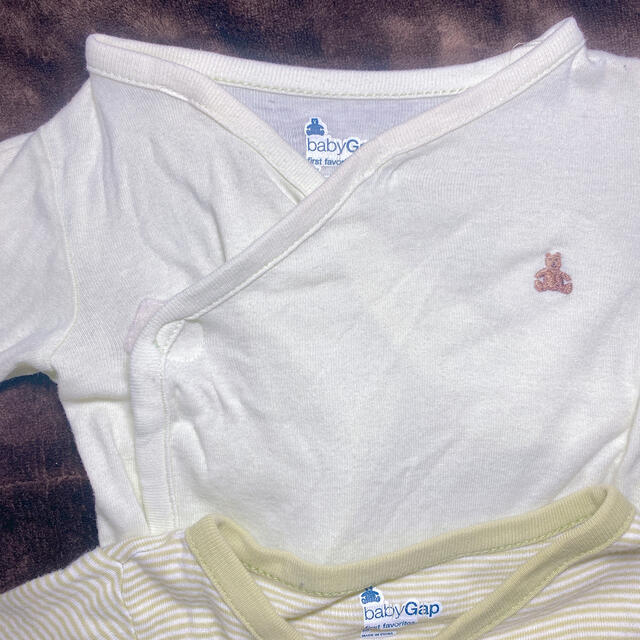 babyGAP(ベビーギャップ)のbabyGap　ロンパース　2枚セット キッズ/ベビー/マタニティのベビー服(~85cm)(ロンパース)の商品写真