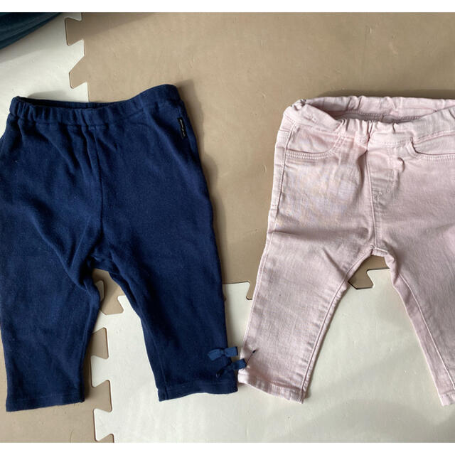 H&M(エイチアンドエム)の75〜80サイズ　パンツ5本セット キッズ/ベビー/マタニティのベビー服(~85cm)(パンツ)の商品写真