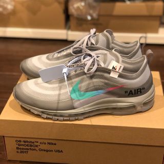 オフホワイト(OFF-WHITE)のmoon様専用　Nike Air Max 97✖️off-white Menta(スニーカー)