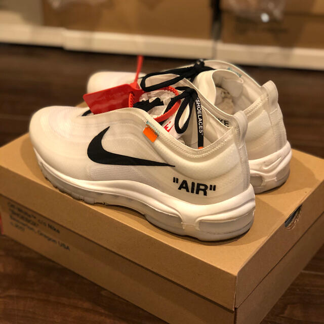 OFF-WHITE(オフホワイト)の※きびたろう様専用　Nike Air Max 97✖️off-white 1st メンズの靴/シューズ(スニーカー)の商品写真