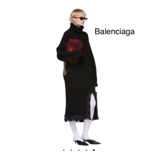 【最終】Balenciaga バレンシアガ　ニットドレス　34サイズニット/セーター