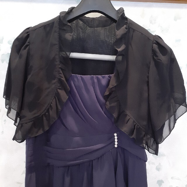 未使用　大きいサイズ　ボレロ付ワンピース