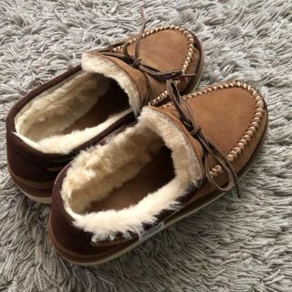 ドゥーズィエムクラス(DEUXIEME CLASSE)の☆ SUICOKE/スイコック　ムートンモカシン　37(スリッポン/モカシン)